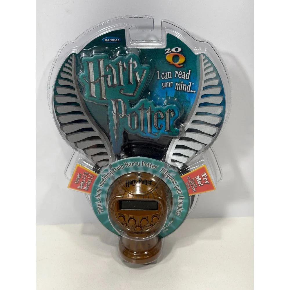Radica Harry Potter 20Q Electronic Handheld Game Golden Snitch L7274 New 2007